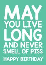 ADULT RUDE Birthday Card 8549 created by Thirty Mussels