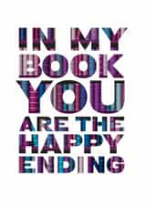 Happy Ending Valentines Day Card created by Fatchair Print