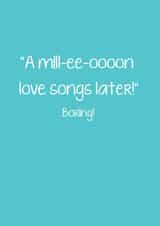 Banter Joke Valentines Day Card 35099 created by Whoopsie