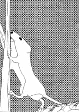 mouse wildlife Card 35131 created by Kate Priestman Art