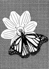 butterfly animal Card 35135 created by Kate Priestman Art