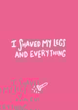 Shaved created by Emily Strefford-Johnson