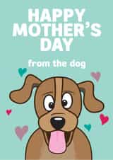 dog pet Mothers Day Card 29630 created by HC Illustrations