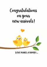 Adoption Sibling New Baby Card 12331 created by Philippa H