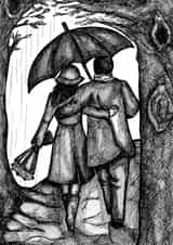 couple anniversary Card 35155 created by Rebecca Sørensen