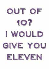 Stranger Things Pun Valentine's Day Card created by Sweetlove Press