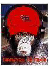 Thankyou! Chimp Card 34891 created by Artyteeslondon
