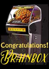 Congratulations brainbox Card 34892 created by Artyteeslondon