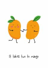 husband wife Valentines Day Card 26646 created by Ink & Ocean