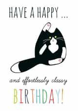 stay classy Birthday Card 9794 created by Miümi Cat