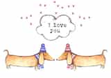 love romance Valentines Day Card 35489 created by Mary's House Designs