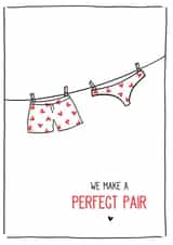 cheeky perfect Valentines Day Card 35458 created by Cloud 9 Design