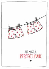 cheeky gay Valentines Day Card 35459 created by Cloud 9 Design