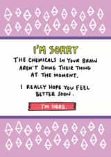 Brain Chemicals Mental Health Card created by Angela Chick