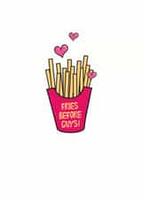 fries before Valentines Day Card 33362 created by Sarah Hurley