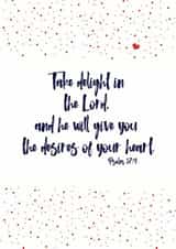 Christian bible Valentines Day Card 35000 created by Philippa H