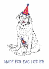 Male Female Valentines Day Card 35647 created by Richard Marsh Art