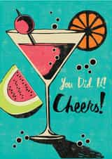 Cheers You Congratulations Card 2299 created by Rocket68