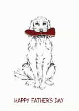male dog Father's Day Card 12542 created by Richard Marsh Art