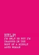 funy humour Birthday Card 12655 created by Squelia