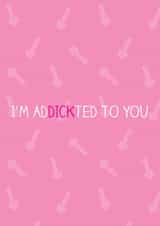 willy penis Valentines Day Card 28455 created by The Card Compony