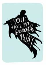 dementor funny Anniversary Card 10848 created by Nutmeg and Arlo