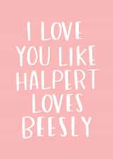 love like Valentines Day Card 33050 created by Nutmeg and Arlo