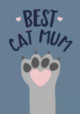 cat kitty Mothers Day Card 3845 created by Wink Design - Michelle Roberts