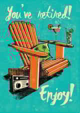 Enjoy relax Retirement Card 2301 created by Rocket68