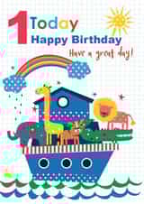 1 ark Birthday Card 12662 created by TillieMint