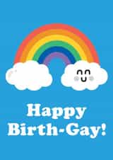 Happy Birth-Gay Birthday Card created by Studio Boketto