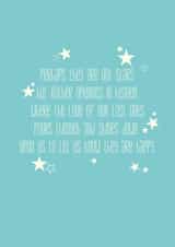 stars grief Sympathy Card 8491 created by Kirsty Alexander