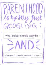 New baby Baby shower Card 35890 created by PandaBlueCreations