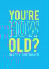 sarcasm age Card 30941 created by Kirsty Alexander