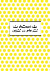 believe motivation Card 30943 created by Kirsty Alexander