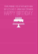 birthday cake Card 30944 created by Kirsty Alexander