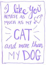 Cat Dog Card 35894 created by PandaBlueCreations