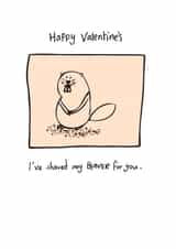 funny rude Valentines Day Card 35845 created by Charlene Mitchell