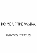 adult female Valentines Day Card 27262 created by Offhand Cards