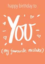 funny cheeky Birthday Card 12607 created by Pretty/Insulting