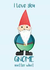 gnome cute Valentines Day Card 35998 created by Tori's Little Bubble