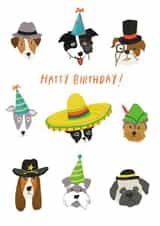 jack russell Birthday Card 2241 created by Just like Sophie