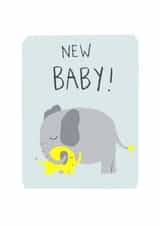 elephant Male New Baby Card 2242 created by Just like Sophie