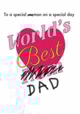 dad funny Mothers Day Card 35986 created by OBJECTABLES