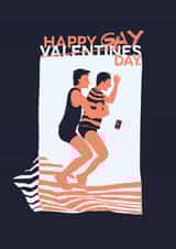 gay valentines Card 24487 created by Jordan Williams