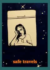 safe travels Card 36080 created by Myrtle Munday