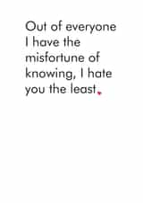 anti Male Valentines Day Card 36191 created by Different Design Co