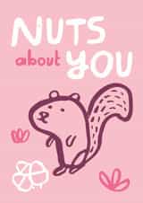 Love NutsAboutYou Valentines Day Card 10993 created by Lisa Greener