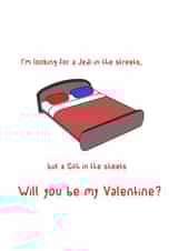 funny joke Valentines Day Card 34588 created by LeeBella