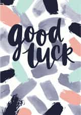 Male Female Good Luck Card 11107 created by Sadler Jones